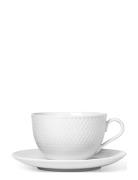 Rhombe Tekop M. Underkop 39 Cl Hvid Home Tableware Cups & Mugs Coffee ...