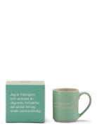 Astrid Lindgren Mug Home Tableware Cups & Mugs Coffee Cups Green Desig...
