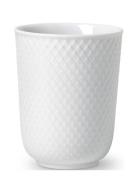 Rhombe Krus 33 Cl Home Tableware Cups & Mugs Coffee Cups White Lyngby ...