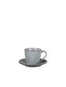 Kop M/Underkop 'Nordic Sea' Home Tableware Cups & Mugs Espresso Cups B...
