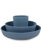 Silic Dinner Set - Powder Blue Home Meal Time Dinner Sets Blue Filibab...