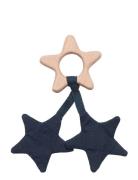 Figure Teether Toys Baby Toys Teething Toys Blue Müsli By Green Cotton