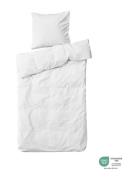 Dagny Sengesæt Home Textiles Bedtextiles Bed Sets White By NORD