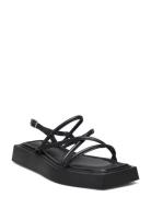 Evy Shoes Summer Shoes Platform Sandals Black VAGABOND