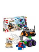 Hulk Vs Rhino Monster Truck Showdown Set Toys Lego Toys Lego Super Her...