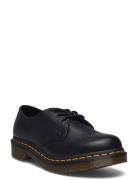 1461 Parchment Beige Virginia Snøresko Flade Black Dr. Martens