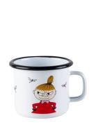 Moomin Enamel Mug 37Cl Little My Home Tableware Cups & Mugs Coffee Cup...