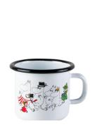 Moomin Enamel Mug 25Cl Moomin Valley Home Tableware Cups & Mugs Coffee...