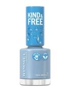 Rimmel Kind & Free Clean Nail Neglelak Makeup Blue Rimmel