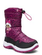 Girls Snowboots Vinterstøvler Pull On Multi/patterned L.O.L