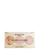 Revolution Pro Blush & Glow Palette Peach Glow Rouge Makeup Revolution...