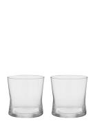 Grace Double Old Fashi D 39 Cl 2-P Home Tableware Glass Drinking Glass...