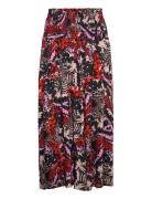 Cuyrsa Skirt Lang Nederdel Multi/patterned Culture