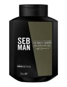 Seb Man The Multitasker 3In1 Hair Beard And Body Wash Shower Gel Bades...