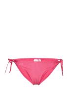 String Side Tie Swimwear Bikinis Bikini Bottoms Side-tie Bikinis Pink ...