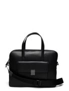 Iconic Plaque Laptop Bag Computertaske Taske Black Calvin Klein