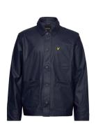 Rubberised Work Jacket Tynd Jakke Navy Lyle & Scott