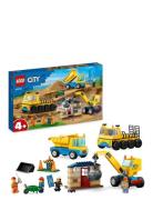 Entreprenørmaskiner Og Nedrivningskran 60391 Toys Lego Toys Lego city ...