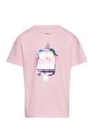Top S S Over Ice Cream Seq Sets Sets With Short-sleeved T-shirt Pink L...