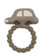 Silic Ring, Car, Dark Mole Toys Baby Toys Teething Toys Brown Smallstu...