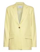 Mschfanilla Blazer Blazers Single Breasted Blazers Yellow MSCH Copenha...