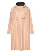 Solid Rain Poncho Outerwear Rainwear Rain Coats Beige Becksöndergaard