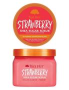 Shea Sugar Scrub Strawberry Bodyscrub Kropspleje Kropspeeling Nude Tre...