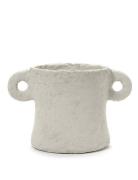 Pot Marie Paper Mache Beige By Marie Michielssen Home Decoration Flowe...