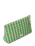 Bæk&Bølge Karla Toilettaske 30X10X20 Cm Grøn/Sand Toilettaske Green Ju...