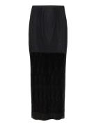 Cmst -Skirt Lang Nederdel Black Copenhagen Muse