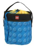 Lego Opbevaring Snørepose, Blå Home Kids Decor Storage Storage Baskets...