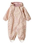 Outdoor Suit Olly Tech Outerwear Coveralls Shell Coveralls Pink Wheat