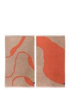 Nova Arte Guest Towel, 2-Pack Home Textiles Bathroom Textiles Towels &...