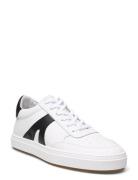 Legend - White/Black Leather Low-top Sneakers White Garment Project