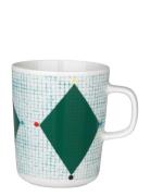 Losange Mug 2,5 Dl Home Tableware Cups & Mugs Coffee Cups Green Marime...