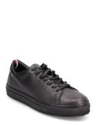 Premium Cupsole Grained Lth Low-top Sneakers Black Tommy Hilfiger