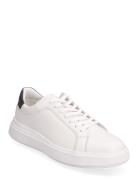 Low Top Lace Up Pet Low-top Sneakers White Calvin Klein