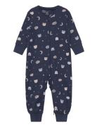 Pyjamas Bear At Back Pyjamas Sie Jumpsuit Navy Lindex