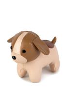 Tiny Friends - Adrien The Dog Toys Soft Toys Stuffed Animals Brown Lit...