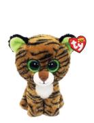 Tiggy - Brown Tiger Reg Toys Soft Toys Stuffed Animals Multi/patterned...
