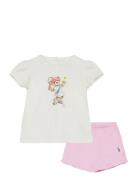 Polo Bear Jersey Tee & Mesh Short Set Sets Sets With Short-sleeved T-s...