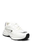 Biaxenia Sneaker Faux Leather Low-top Sneakers White Bianco