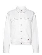 Mom Cls Jacket Bh6193 Jakke Denimjakke White Tommy Jeans