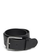 Classic Flat R Lthr Belt 35Mm Accessories Belts Classic Belts Black Ca...