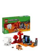 Baghold Ved Nether-Portalen 21255 Toys Lego Toys Lego Minecraft Multi/...