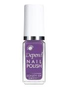 Minilack Nr 749 Neglelak Makeup Purple Depend Cosmetic
