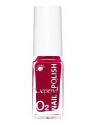 Minilack Oxygen Färg A715 Neglelak Makeup Red Depend Cosmetic