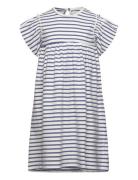 Dress Ss Stripe Dresses & Skirts Dresses Casual Dresses Short-sleeved ...