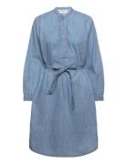 Jade Ls Dress Knælang Kjole Blue Lollys Laundry