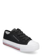 Low Cut Lace-Up Sneaker Low-top Sneakers Black Tommy Hilfiger